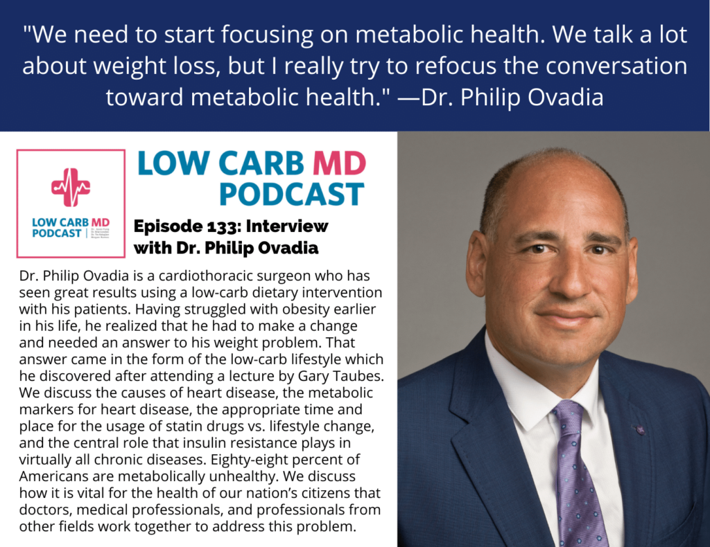 Dr. Philip Ovadia Featured Guest on LowCarbMD Podcast Episode 133 | Ovadia